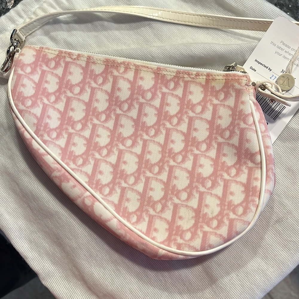 Vintage Dior Saddle Bag